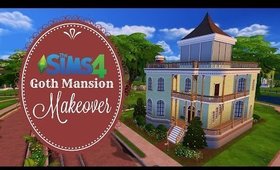 Ts4 Goth Mansion Makeover!