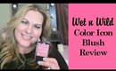 Wet n Wild Color Icon Blush Review - Pearlescent Pink