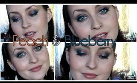 Peach & Blueberry Makeup