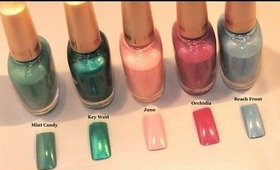 Milani 2012 *New Colors* Nail Lacquers