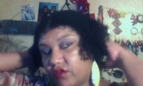 Rubber band twist out