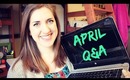 College Pros/Cons, YouTube Inspiration, & Secret Wishes | April Q&A