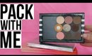 pack with me: Texas. ( what i'm bringing makeup / hair wise) GIVEAWAY | heysabrinafaith