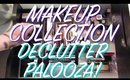 DECLUTTER WITH ME! Full Makeup Collection Declutter