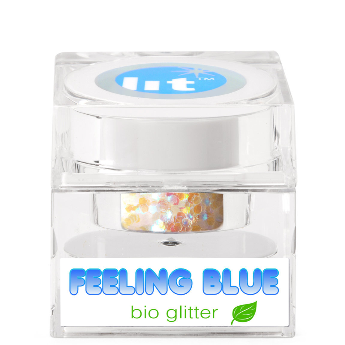 Lit Cosmetics Bio Glitter Feeling Blue alternative view 1.