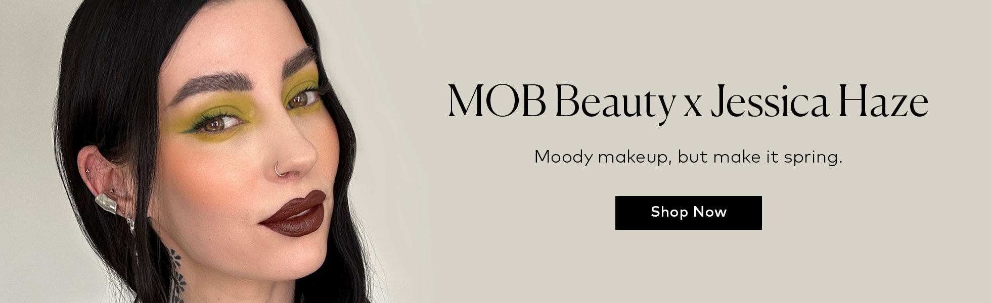 Shop the MOB Beauty Jessica Haze Spring Goth Collection at Beautylish.com