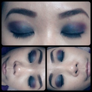 bhcosmetic smokey eye palette and brow pencil brunette :)