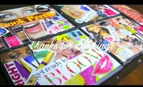 Decorating Makeup Palettes ♡ Magazine Collage