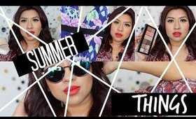 Favorite Things For Summer| Fashion & Beauty | 2015