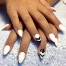 New Black&White Nails 