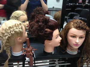 Hey guys well I am a young girl who just started a cosmetology classes and these are just some of my mannequins I have been working on please comment and tell me what you think I am looking for some feedback ..thanks a lot .. Please comment :) <3   