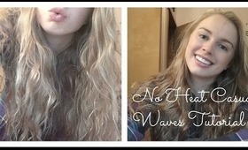 ♥ Heat Free Casual Waves Tutorial ♥