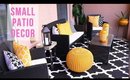 My Budget Friendly Patio Makeover | small patio decorating ideas on a budget | cheap patio makeover