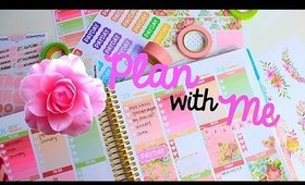 Plan With Me #31| Girly Floral Print