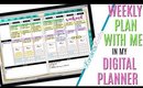 Setting up Weekly Digital Plan With Me March 30 to April 5 PROCESS, Plan With Me Process Video