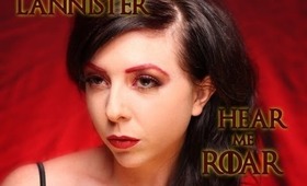 Game of Thrones Makeup - House Lannister Colors