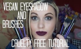 Vegan Eyeshadow and All Cruelty Free Tutorial