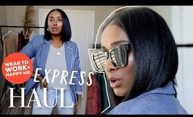 Express Try On Haul | FROM WORK TO HAPPY HOUR!