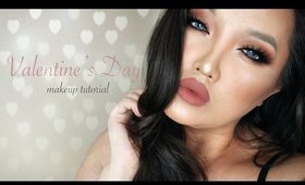VALENTINE'S DAY MAKEUP TUTORIAL (Natural Glam) | MAKEUPXA