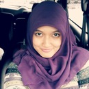 Purple Hijab and Lips