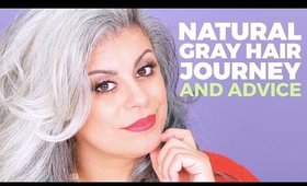 Natural Gray Hair | Second Year Journey and Advice | Filmed at Ipsy OS