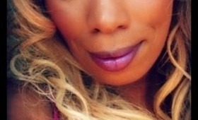Bridal Look I called  Lavendar Moon