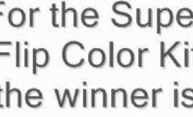 Winner for the Super Flip Color Kit.wmv