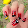 Ladybug Nails #2