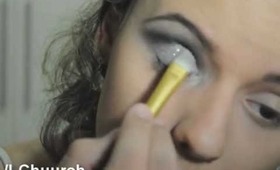 TUTORIAL | Glitter Prata por Loraine Igreja