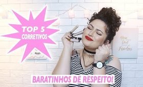 TOP 5 CORRETIVOS BARATINHOS QUE VOCÊ PRECISA TESTAR!