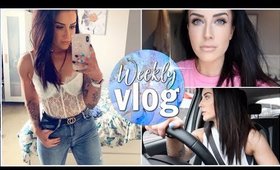 WEEKLY VLOG #29 | GET READY WITH ME 💋 MISSGUIDED HAUL 👗