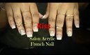 HOW TO : KISS Salon Gel French Customized Nails That Stay On