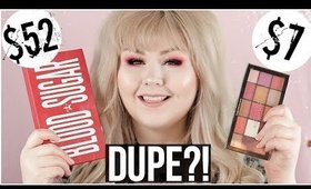 DUPE TUTORIAL Blood Sugar Palette VS Revolution Red Alert Palette