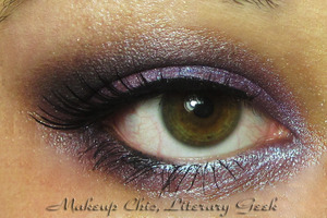 Playing with Poison
Using Sugarpill's Poison Plum shadow for the first time! You can see all of the products I used here: http://www.makeupchicliterarygeek.com/2011/10/halloween-eyes-series-professor-plum.html