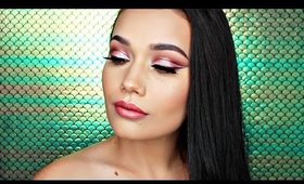 DRUGSTORE BLUSH GLAM MAKEUP TUTORIAL | Throw Back Thursday Series!