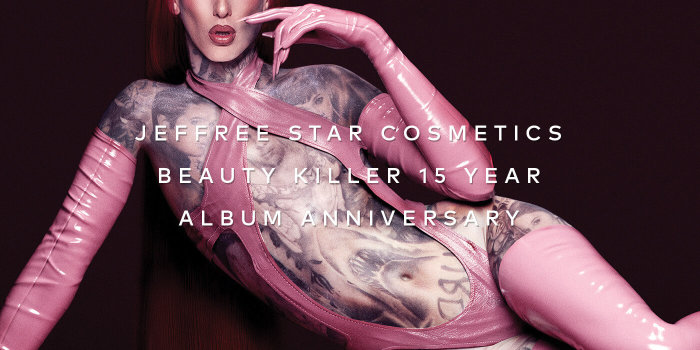 Create killer, show-stopping looks with Jeffree Star's celebratory collection now available at Beautylish.com