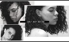 Curly Hair Routine