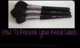 How To: Preserve Your Brush Labels VEDA 2