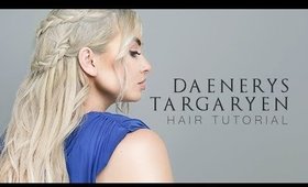 Daenerys Targaryen (Game Of Thrones) Halloween Hair Tutorial | Milk + Blush Hair Extensions