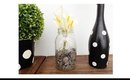 DIY Masor Jar Stone Floral Base