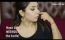Pain free Nose exercise nose lift without surgery | Makeup With Raji