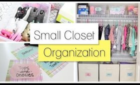 Small Closet Organization and Storage - Tips and DIY