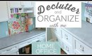 Home Office Declutter and Organization | Declutter with Me