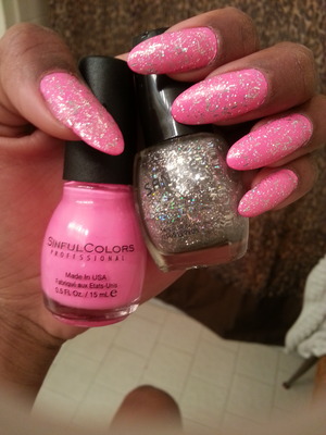 color #920 name-24/7
santee confetti sparkle top coat