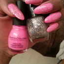 Spring Sparkle nails :)