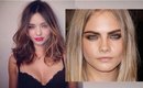 Makeup Request: Miranda kerr and cara delevingne tutorial