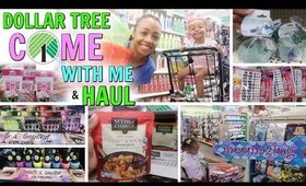 COME WITH ME TO DOLLAR TREE + HAUL! NEW FINDS! OCTOBER 2 2018