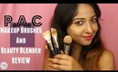 PAC Makeup Brushes and Beauty Blender REVIEW | Affordable Professional Brushes in INDIA