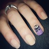 Elligant nail design. Super easy to do!! 
