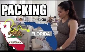 VLOG : Packing for our move. From California to Florida